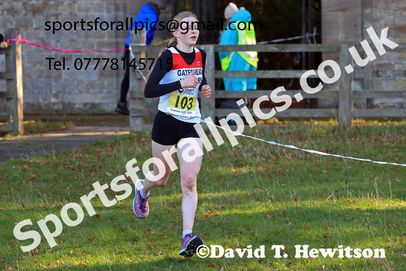Girls Under-15s, 2025 Start Fitness NEHL, Lambton, County Durham. Photo: David T. Hewitson/Sports for All Pics